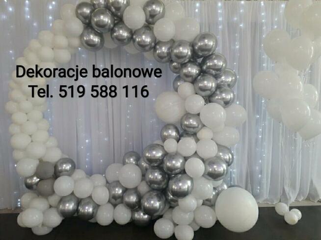 Kutno bramy balonowe kutno balony led z helem kutno brama z