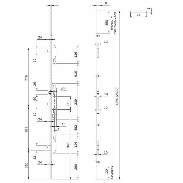 Zamki do drzwi - Zamki semaforowe | NOVET PLATFORMA B2B