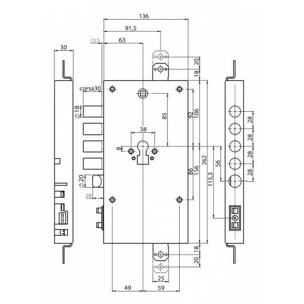 Zamki do drzwi - zamki rozporowe | NOVET - PLATFORMA B2B