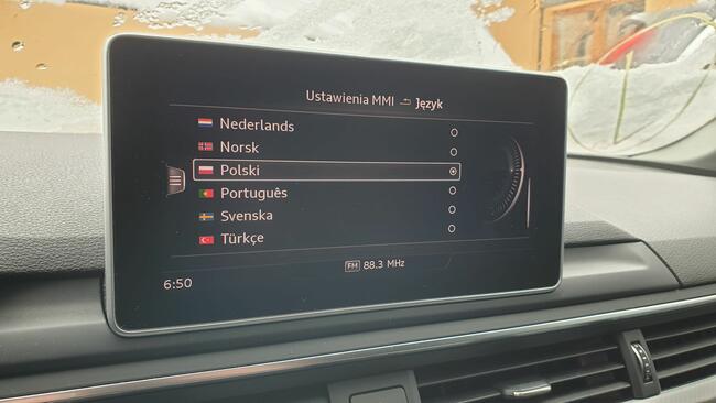 Polskie Menu Audi Mib2 4G Konwersja USA-EU A4 A5 A6 A7 Q5 Q7