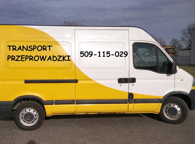 Transport przewóz misje specjalne Opel Movano