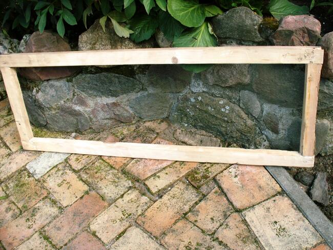 Rama okienna lustro, obraz, zdjęcia, aranżacja wnętrz 129x45