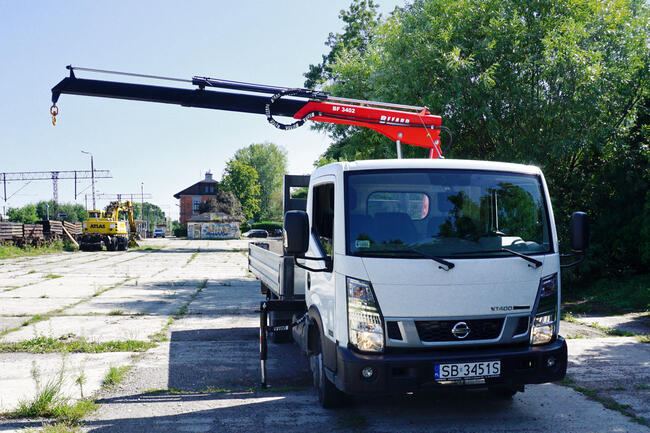 Żuraw dźwig HDS polski BEFARD na samochód dostawczy