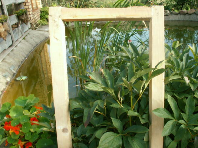 Rama okienna lustro, obraz, zdjęcia, aranżacja wnętrz 129x45