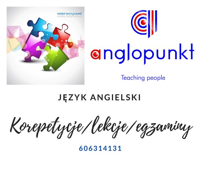 Korepetycje język angielski