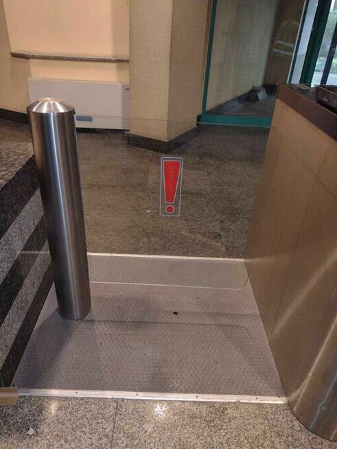 Bramka uchylna wejściowa tripod