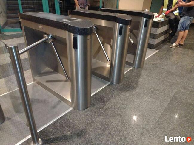 Bramka wejściowa tripod kołowrotek