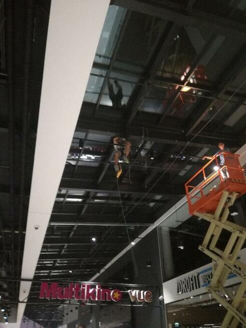 Prace wysokościowe Usługi Alpinistyczne Alpinista