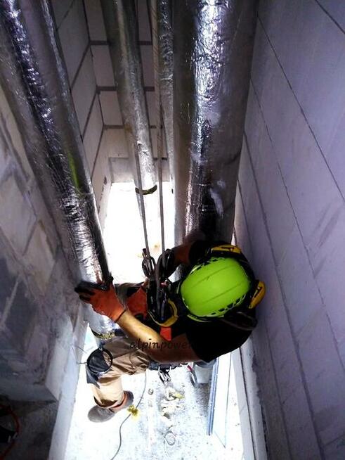 Usługi Alpinistychne Alpinista budowlany przemysłowy