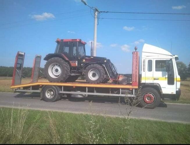 Transport maszyn rolniczych i budowlanych do 10 ton, laweta