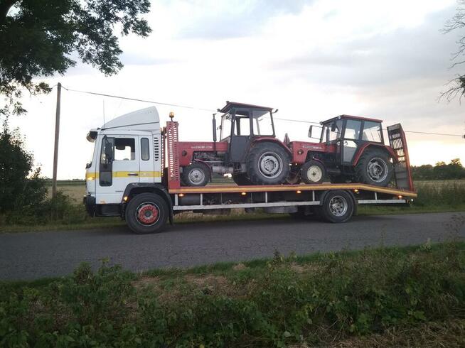 Transport maszyn rolniczych, budowlanych, laweta 10 ton