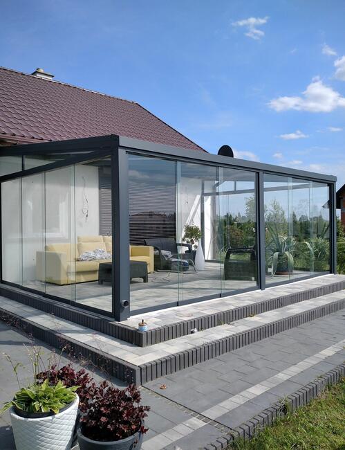 Zadaszenie tarasu, ogród zimowy