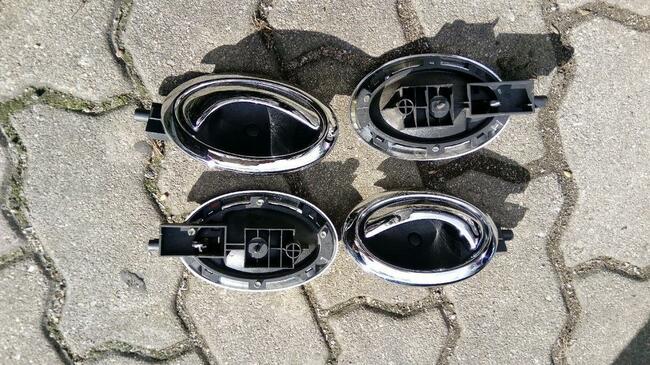 Rover 75 klamki drzwi wew. z osłonką chromową w kpl.