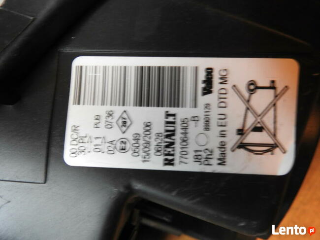 Lampa przednia prawa KSENON do Espace