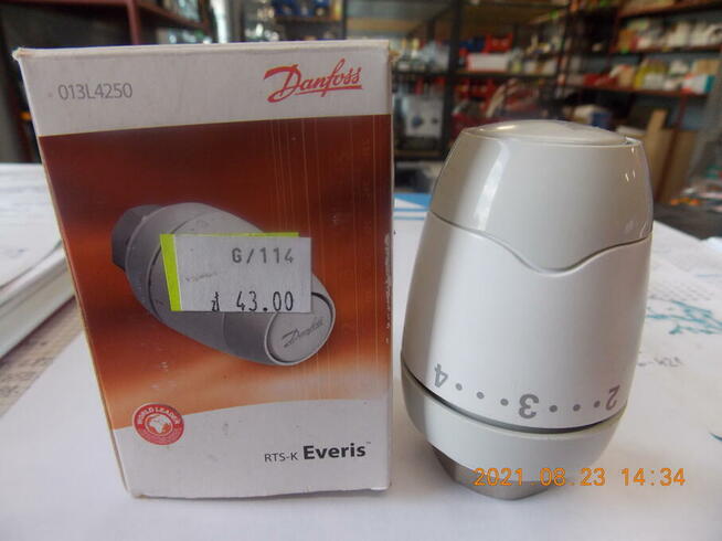 GŁOWICA DO ZAWORU TERMOSTATYCZNEGO DANFOSS