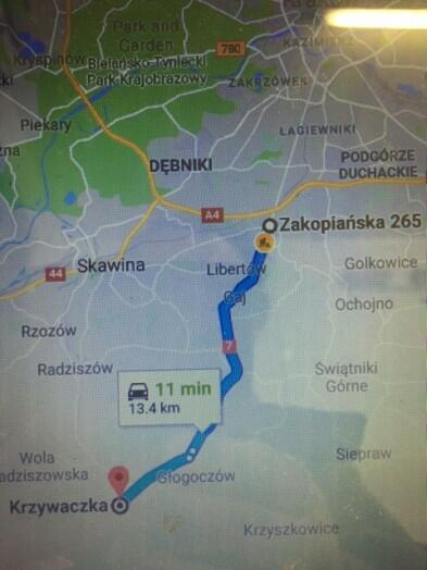 Krzywaczka - nowy dom