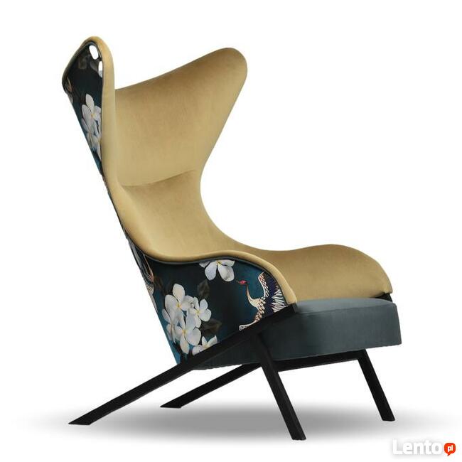 Fotel nowoczesny industrialny designerski design loft