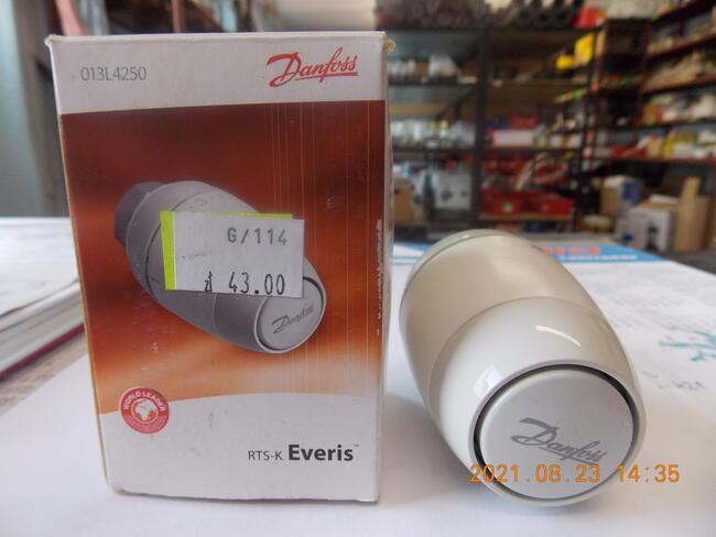 GŁOWICA DO ZAWORU TERMOSTATYCZNEGO DANFOSS