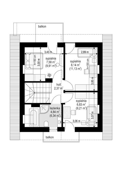 Krzywaczka - nowy dom