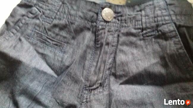 Krótkie spodenki z bawełny chłopięce roz.122