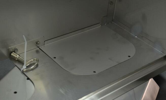 Skrzynka gazowa 600x600mm INOX - zabudowa licznika IZ-3