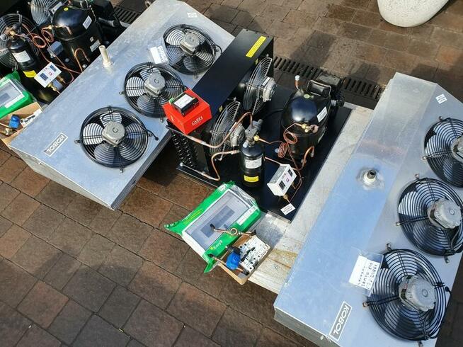 Agregat chłodniczy Bitzer parownik GOEDHART Zestaw na 800m3