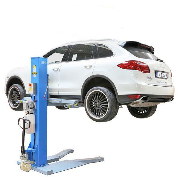 PODNOŚNIK jednokolumnowy 2.5t mobilny TW125M ULTRA NEW!