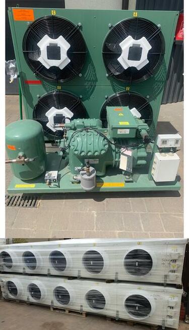 Agregat chłodniczy Bitzer parownik GOEDHART Zestaw na 800m3