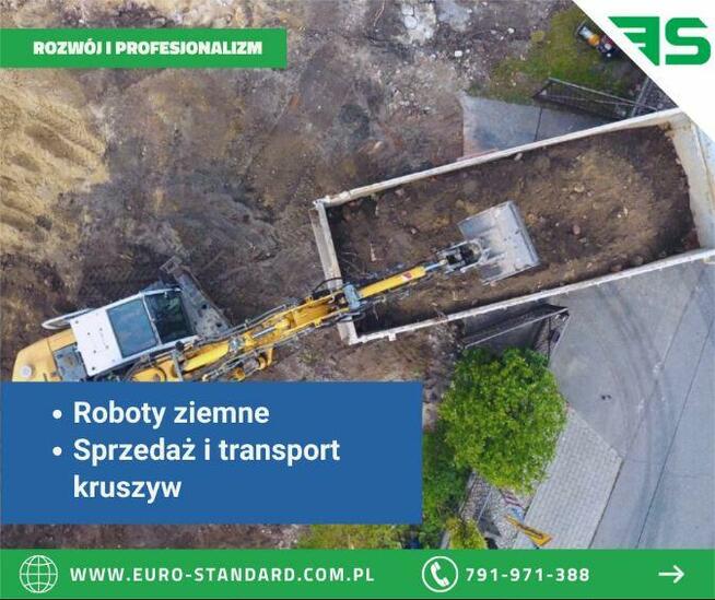 Wykonastwo robót ziemnych, brukarskich, wyburzeniowych.