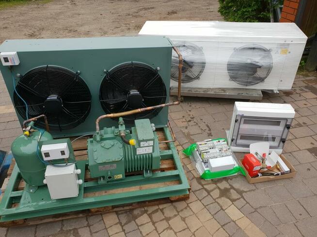 AGREGAT CHŁODNICZY + PAROWNIK ZESTAW do chłodni/przechowalni