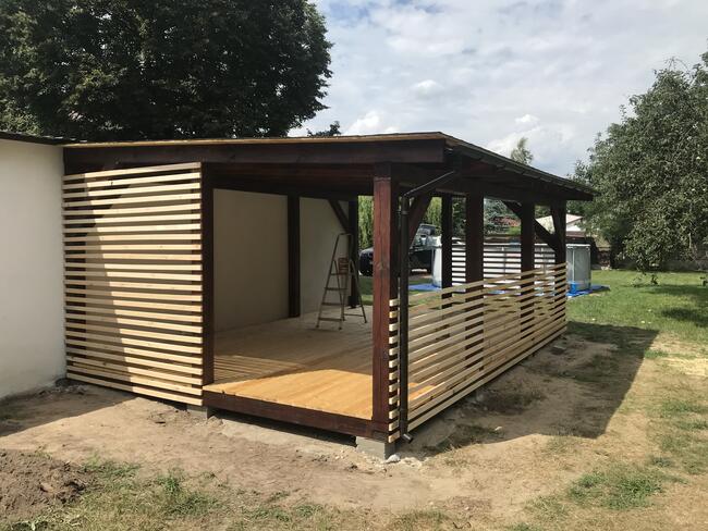 Buduję z drewna domy domki altany wiaty tarasy