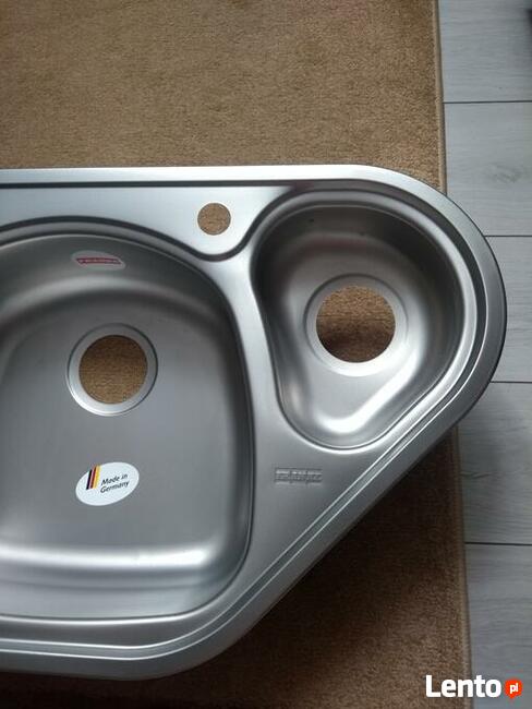Zlew ze stali nierdzewnej satyna