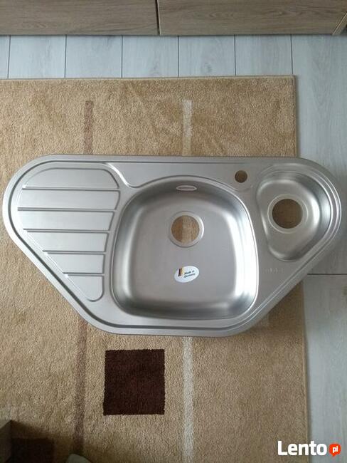 Zlew ze stali nierdzewnej satyna