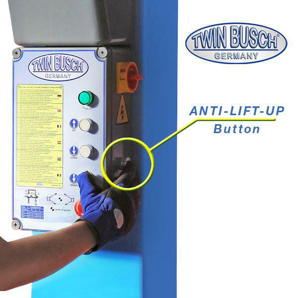 Podnośnik DWUKOLUMNOWY TW 250 HEAVY LINE 5t Twin Busch