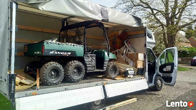 Przeprowadzki UK-Polska, transport paczek, AGD, RTV, palet.