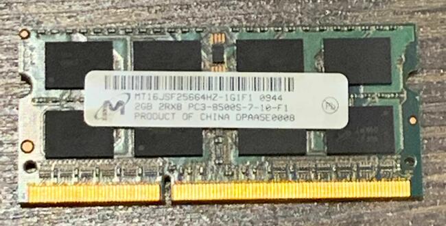 Pamięć RAM DDR 3 do laptopa