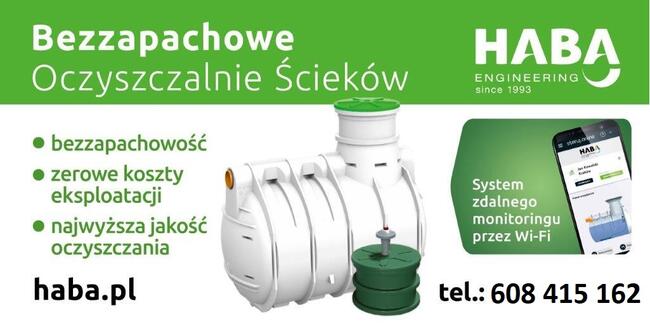 biologiczna oczyszczalnia ścieków HABA