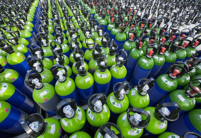 Sprzedaż gazów technicznych