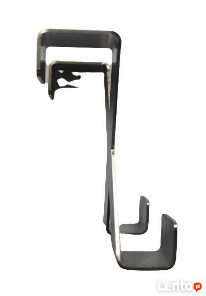 Wieszak na drzwi meblowe - Litera X INOX