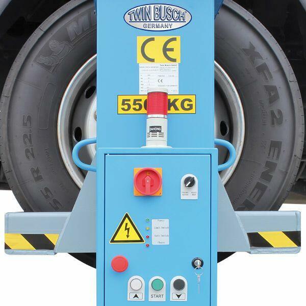 PODNOŚNIK DO SAMOCHODÓW CIĘŻAROWYCH TW 550-4 22t