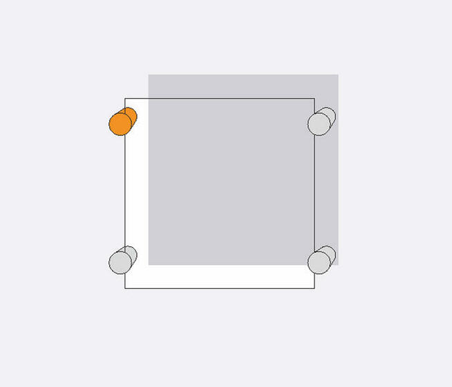 Tabliczki z grafiką mocowane na dystansach, szyldy