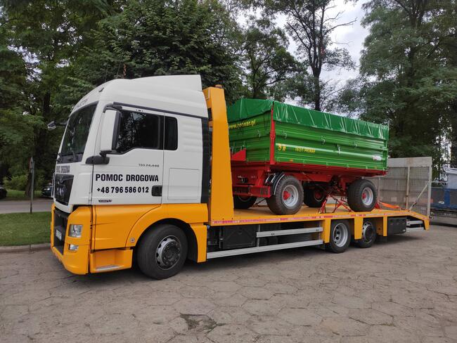 Usługi transportowe Laweta Transport maszyn M-Trajectory