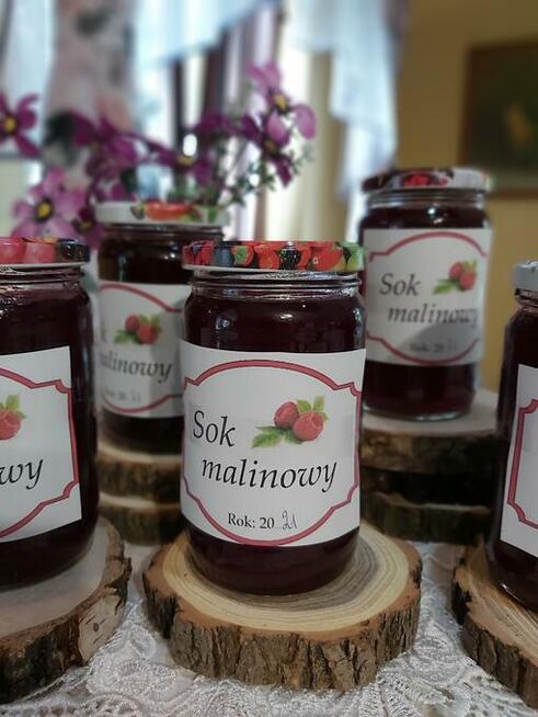 Sok z malin