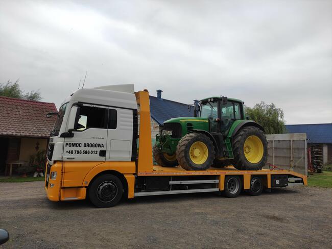 Usługi transportowe Laweta Transport maszyn M-Trajectory
