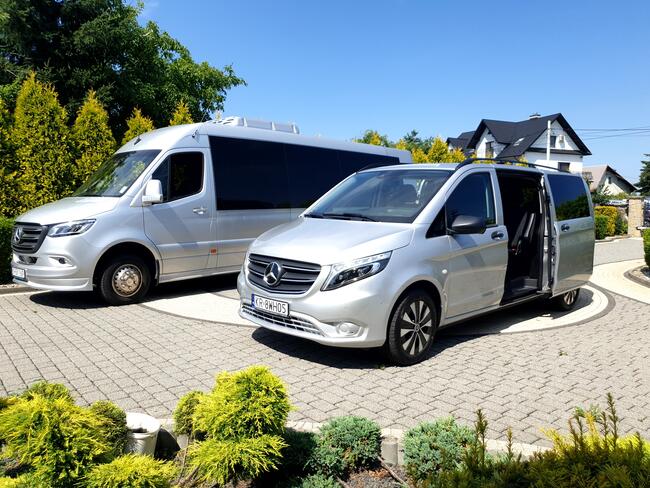 Wynajem busów VIP 8-55 os, wraz z kierowcą. Krajowe przewoz