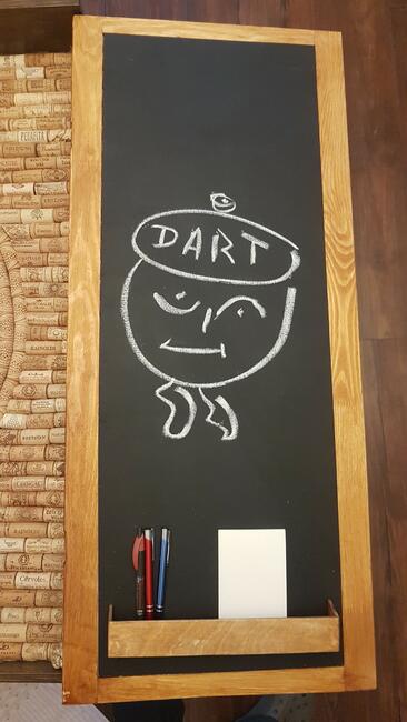 Dart tarcza profesjonalna w skrzyni zamykana