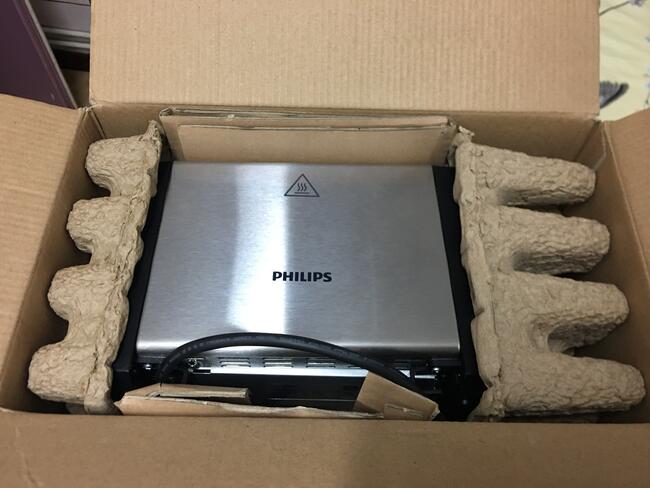 Toster Philips w pudełku stan bdb