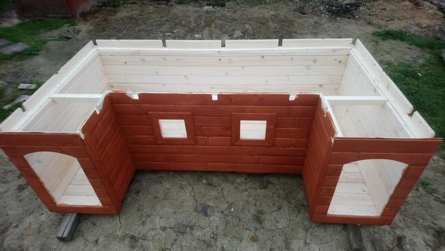 Buda dla psa bliźniak