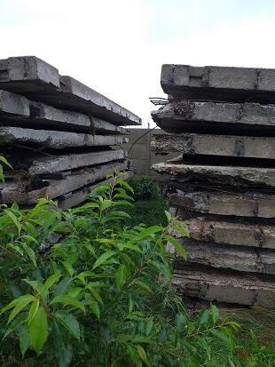 Używane płyty betonowe