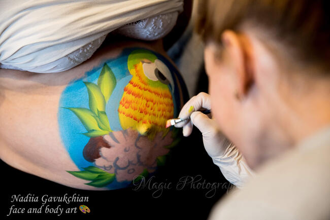 Malowanie twarzy i ciała